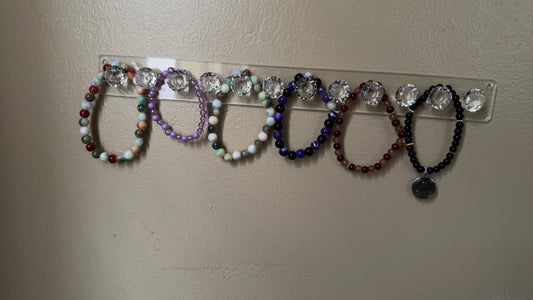 Black zodiac sign bracelet